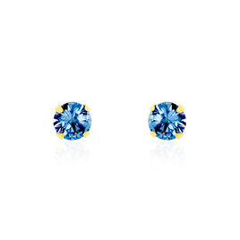 18K or jaune rempli Multi-Color Topaz Zircon Géométrique Triangle Boucles d/'oreilles Clou